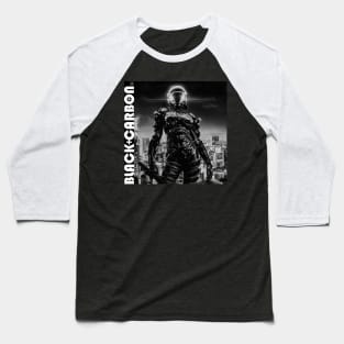 Black Carbon Cyberpunk Assassin 002 Baseball T-Shirt